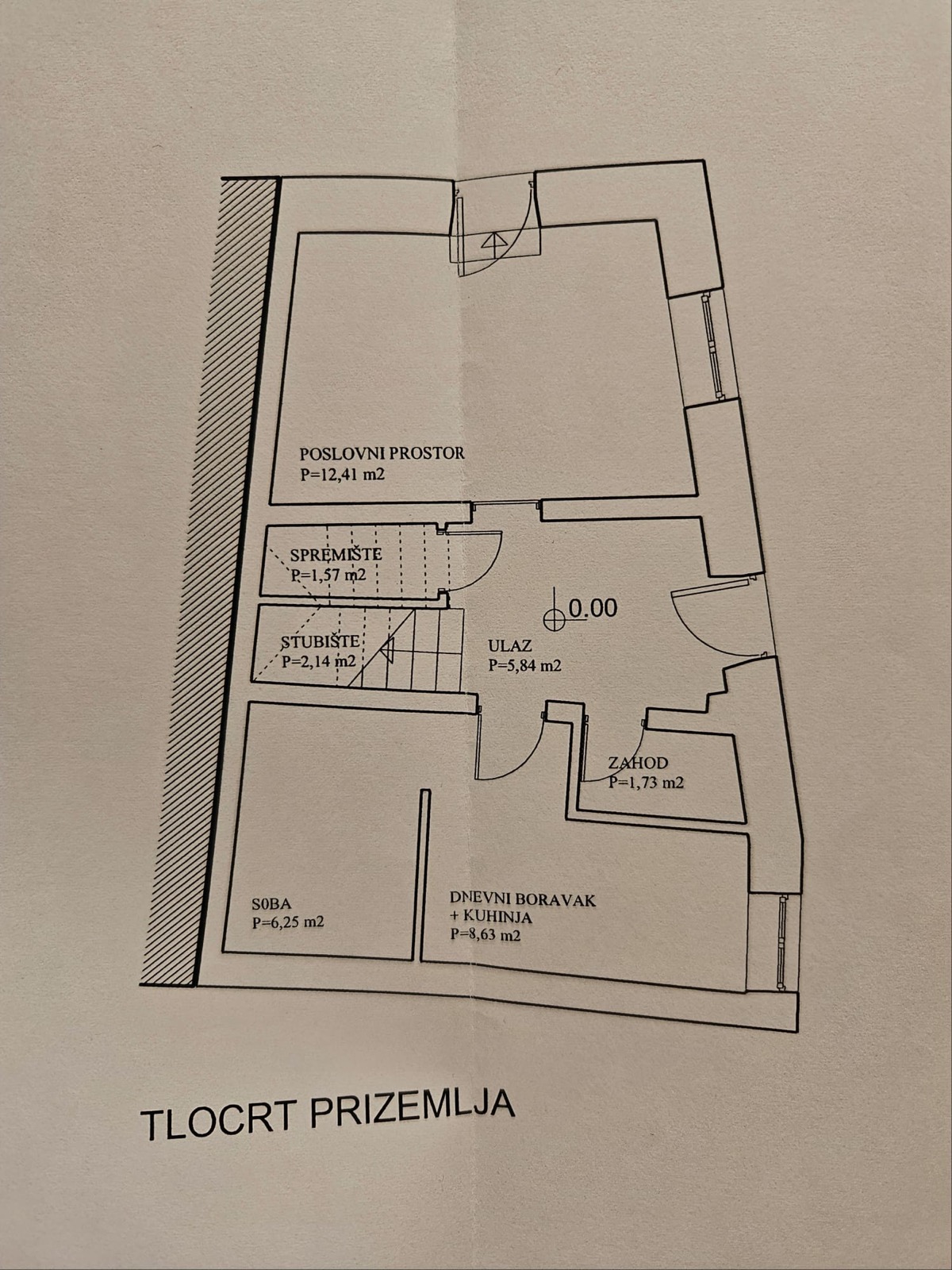 Tlocrt prizemlja